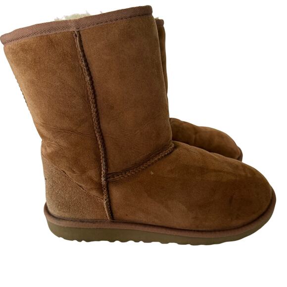 UGG camel Tone classic short shearling boots size 6 - Picture 1 of 14